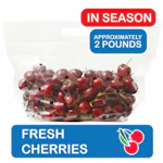 Fresh Red Cherries Bag