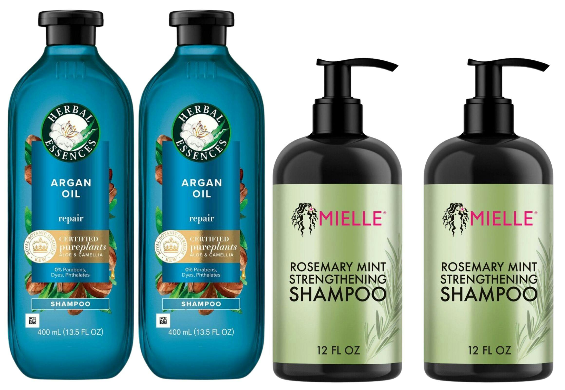2 Mielle + 2 Herbal Essences