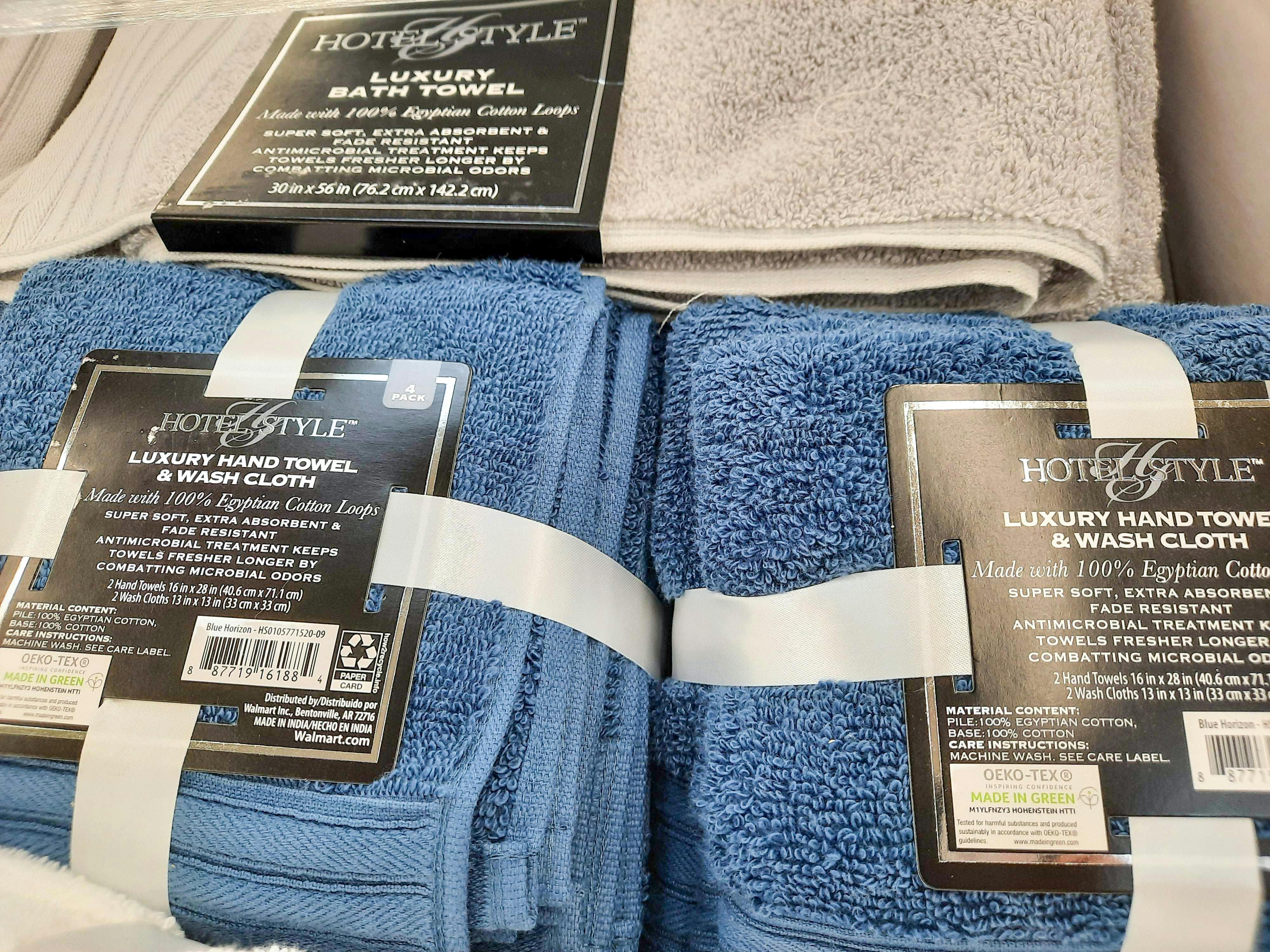 Hotel Style Ht Tk Hand Lblue - Walmart.com