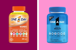 bottles of multivitamins