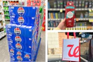 collage with pepsi, old spice body wash, and walgreens shopping tote