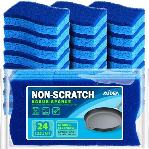 Non Scratch Scrub Sponge