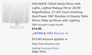 Amazon Trifold Vanity Mirror 2026 2