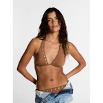 Women's Triangle Halter Bikini Top