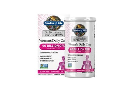 2 Garden of Life Probiotics