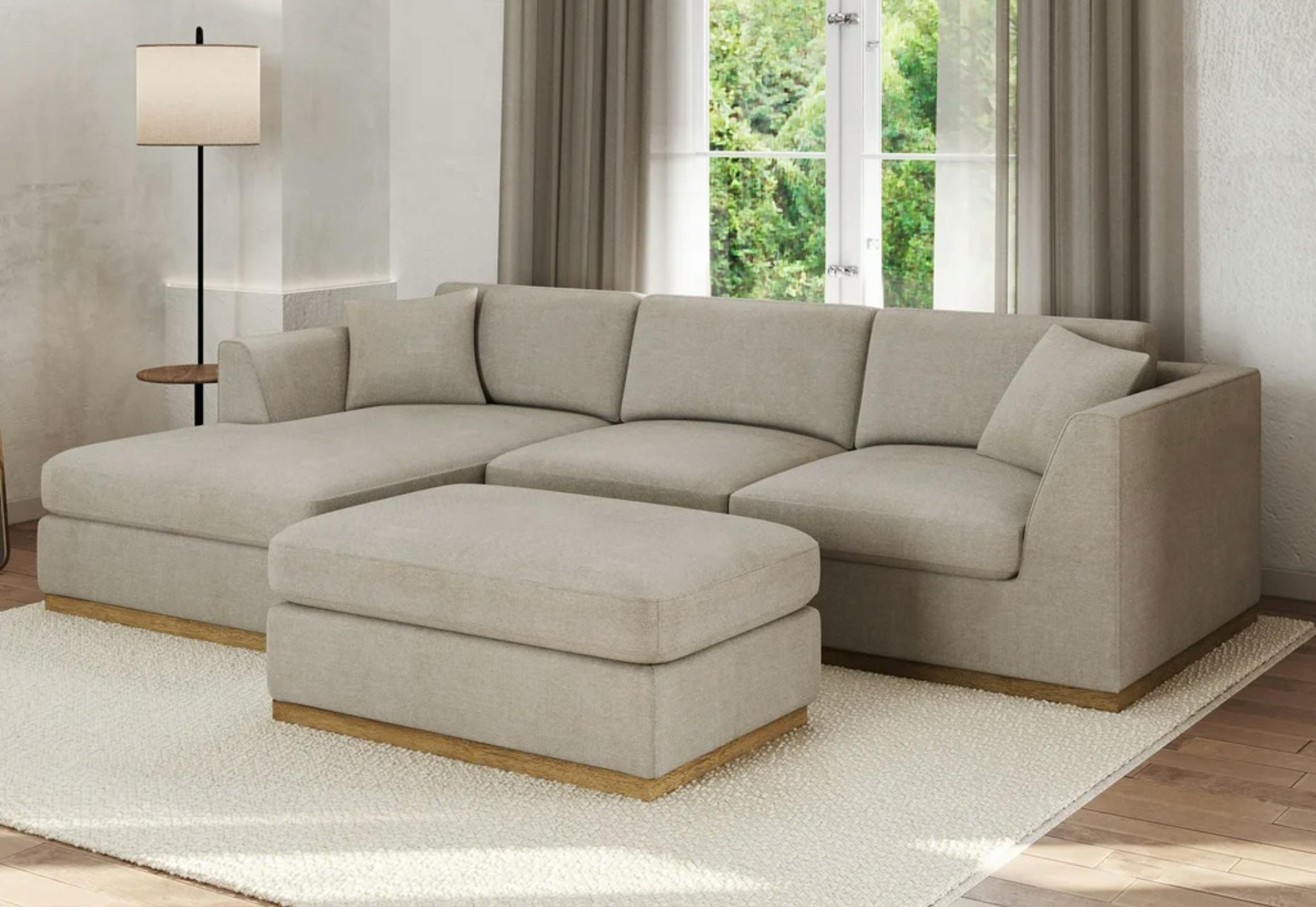 Henredon Caley Sofa With Ottoman