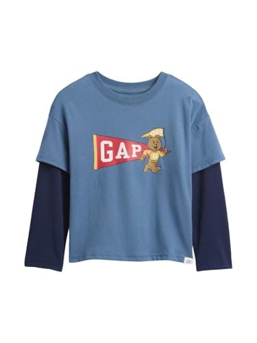 Gap Kids' 2-in-1 Knit Graphic Tee