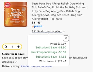 dog bites cart