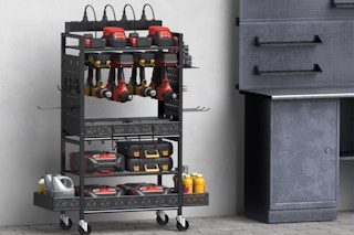 power tools storage cart-amazon