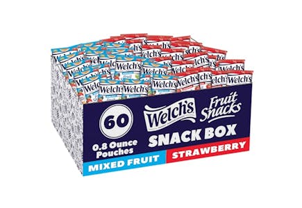 Welch's Fruit Snacks Box