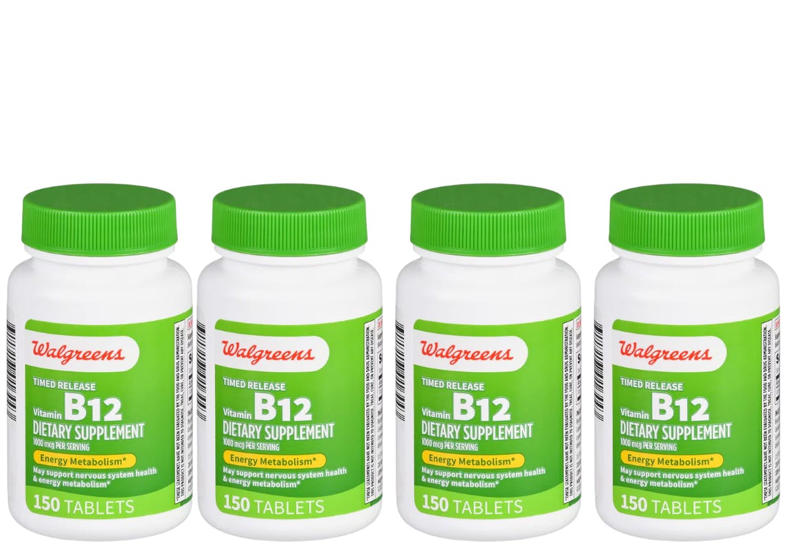 4 Walgreens B12 Supplements
