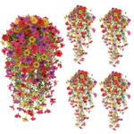 Artificial Hanging Flowers 4-Pack