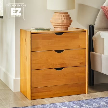3-Drawer Nightstand