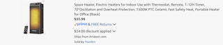 Amazon Space Heater 2025 2