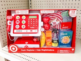 Target Edition Toys: Save 50% on Little People and Cash Register Set card image