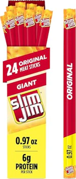 Slim Jim Smoked Jerky Sticks 24-Pack