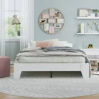 Casey Full Wood Platform Bed