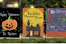 Halloween Custom Garden Flags