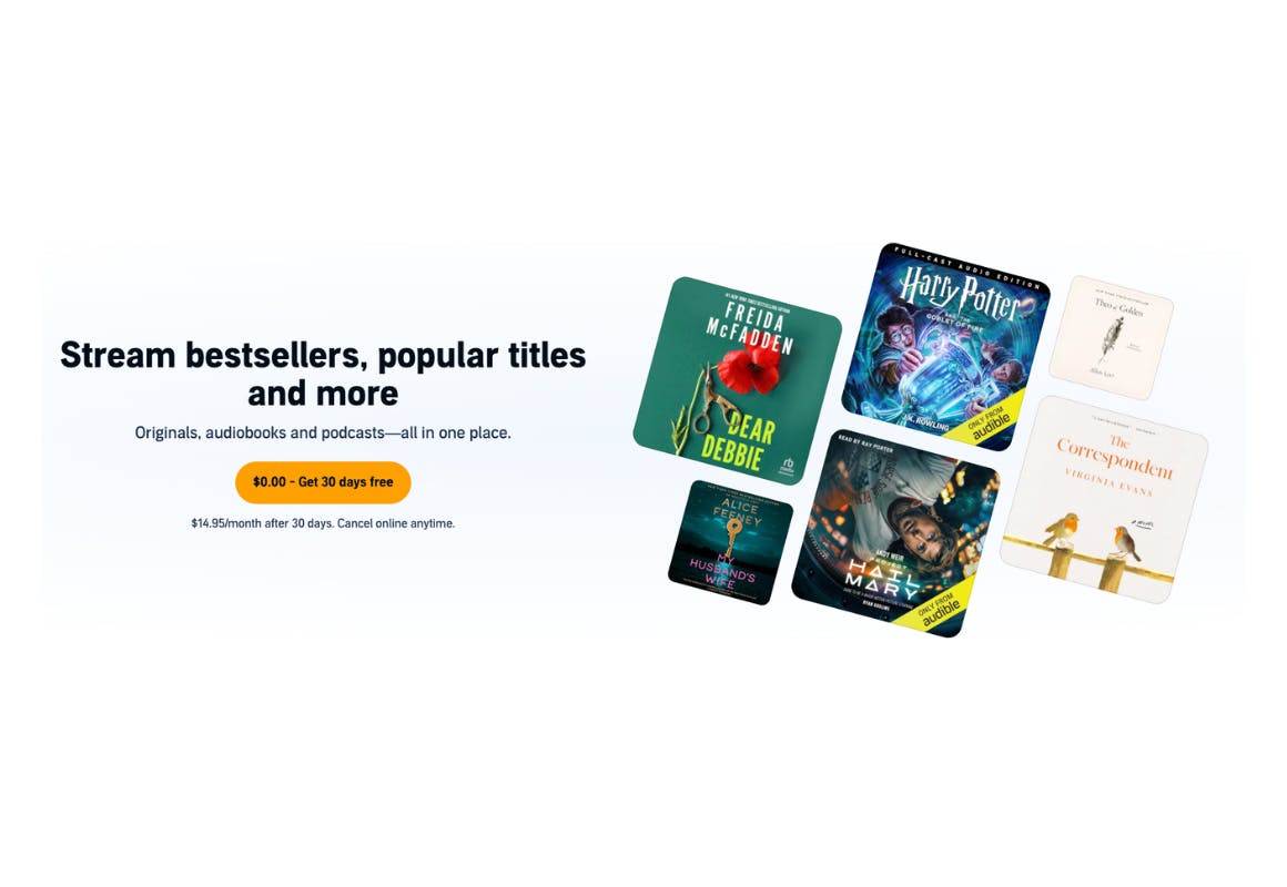 Audible Premium Plus Free Trial