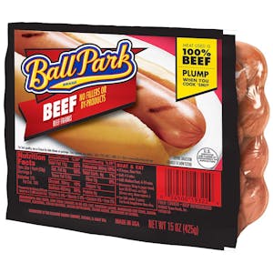 2 Ball Park Hot Dog Packs