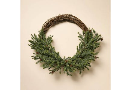 Magnolia Christmas Wreath