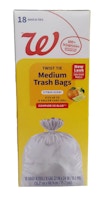 Walgreens Trash Bags