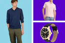 a collage of Father's Day's gifts