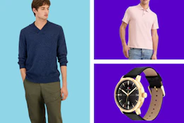 a collage of Father's Day's gifts
