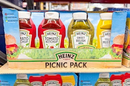 Heinz Picnic Packs Are Back for Only $9.86 at Sam's Club card image