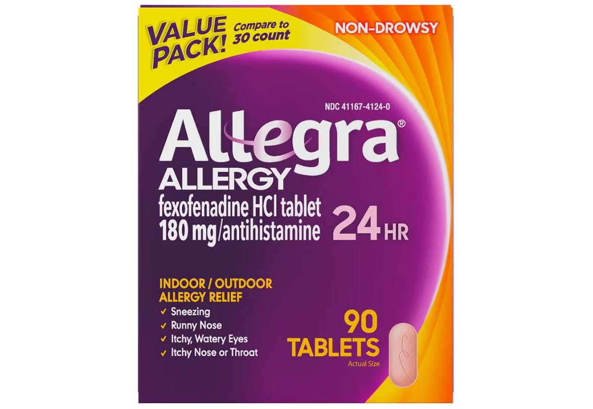 Allegra Allergy Relief Tablets