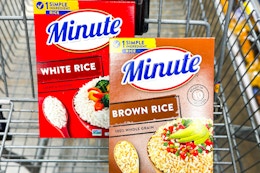 Easy Deal on Minute Rice — Only $1.49 With Kroger 5X Digital Coupon card image