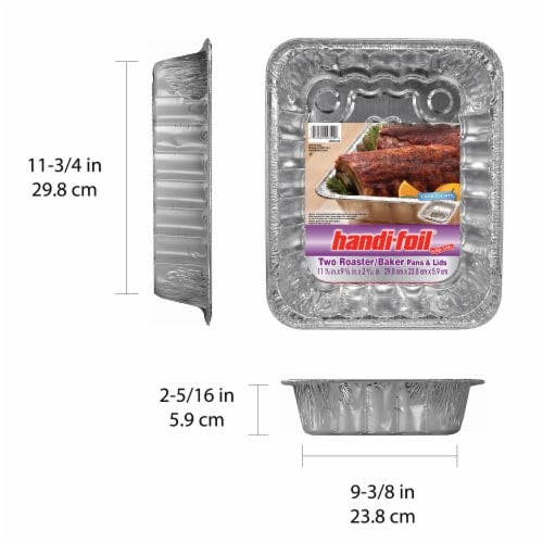 3 Handi-foil Pans 2-Pack