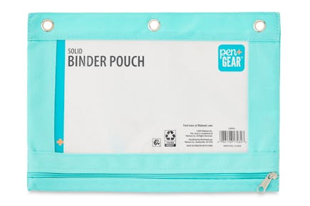 Pen+Gear Solid Polyester Binder Pouch