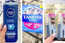 10 Hot Walgreens Pickup Deals: $1.25 Body Wash, $0.62 Makeup, $1.93 Tampons card image