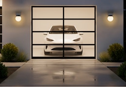 Lowes LED Solar Wall Light Set