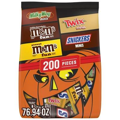 2 Mars Halloween Candy Variety Bags