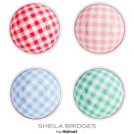 Gingham Dip Bowls