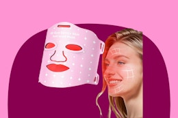 Red Light Therapy Face Mask, Now $40.49 on Amazon (Reg. $160) card image
