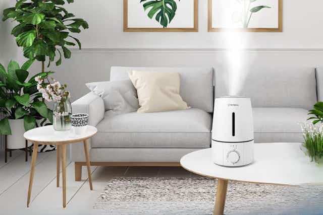 Cool Mist Humidifier, Only $16 on Amazon card image
