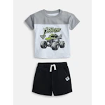 Monster Jam Baby Graphic Tee & Shorts Set