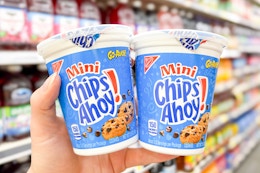 hand holding chips ahoy minis