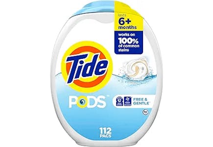 3 Tide Pods Detergent Pacs