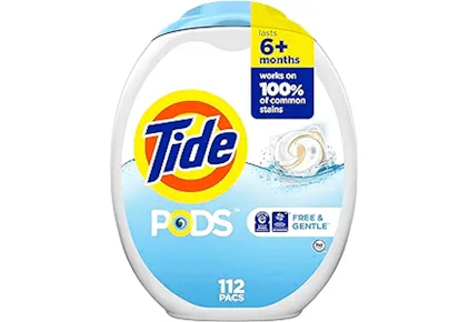 3 Tide Pods Detergent Pacs