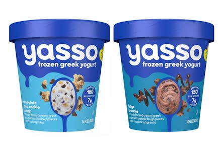 2 Yasso Frozen Greek Yogurts