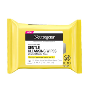 2 Neutrogena Cleansing Wipe Packs