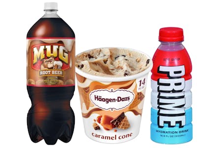 5 Mug + 2 Haagen-Dazs + 2 Prime