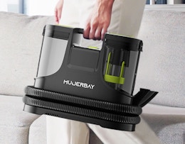 Portable Carpet Cleaner, Now $99.99 on Amazon  card image