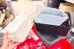 Target Brightroom storage baskets