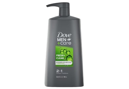2 Dove Men+Care Hair Products