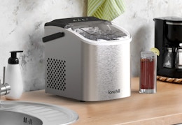 Hot Price: Ionchill Countertop Ice Maker, Only $48 on Walmart.com card image